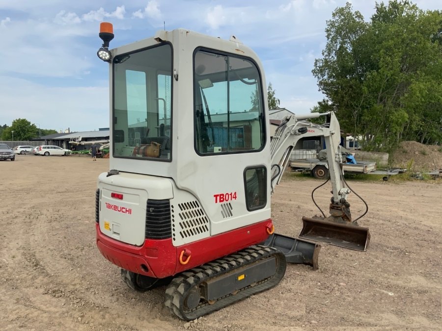 2007 Minibagger Takeuchi TB014 mit Anhänger - 12.000 EUR - Image 11