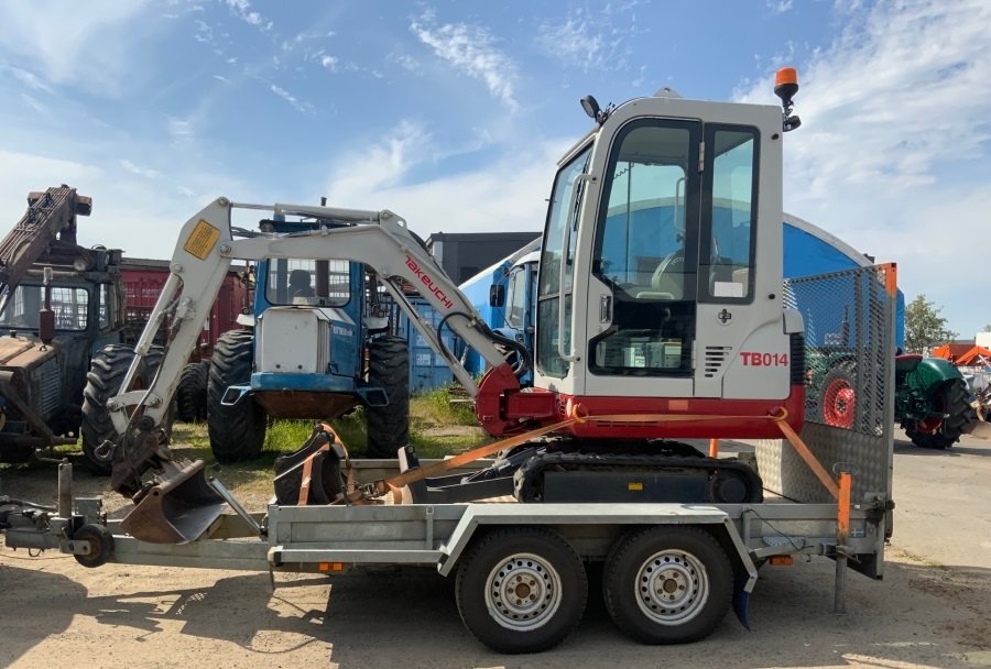 2007 Minibagger Takeuchi TB014 mit Anhänger - 12.000 EUR - Image 13