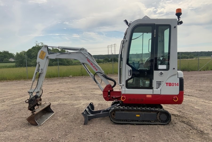 2007 Minibagger Takeuchi TB014 mit Anhänger - 12.000 EUR - Image 10