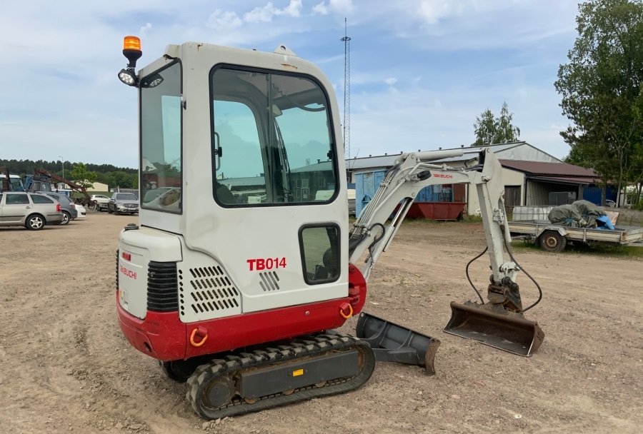 2007 Minibagger Takeuchi TB014 mit Anhänger - 12.000 EUR - Image 9