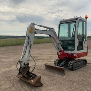 2007 Minibagger Takeuchi TB014 mit Anhänger - 12.000 EUR
