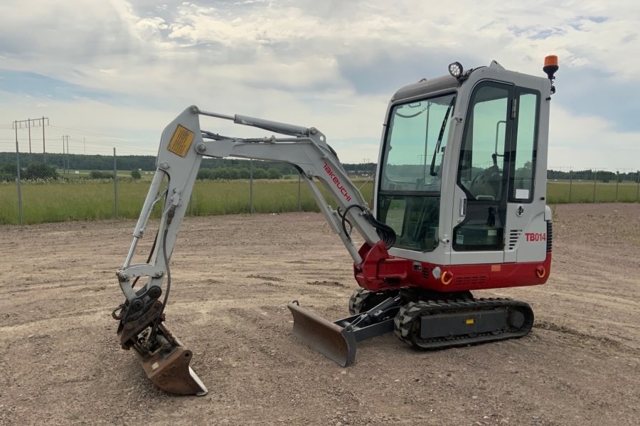 2007 Minibagger Takeuchi TB014 mit Anhänger - 12.000 EUR - Image 2