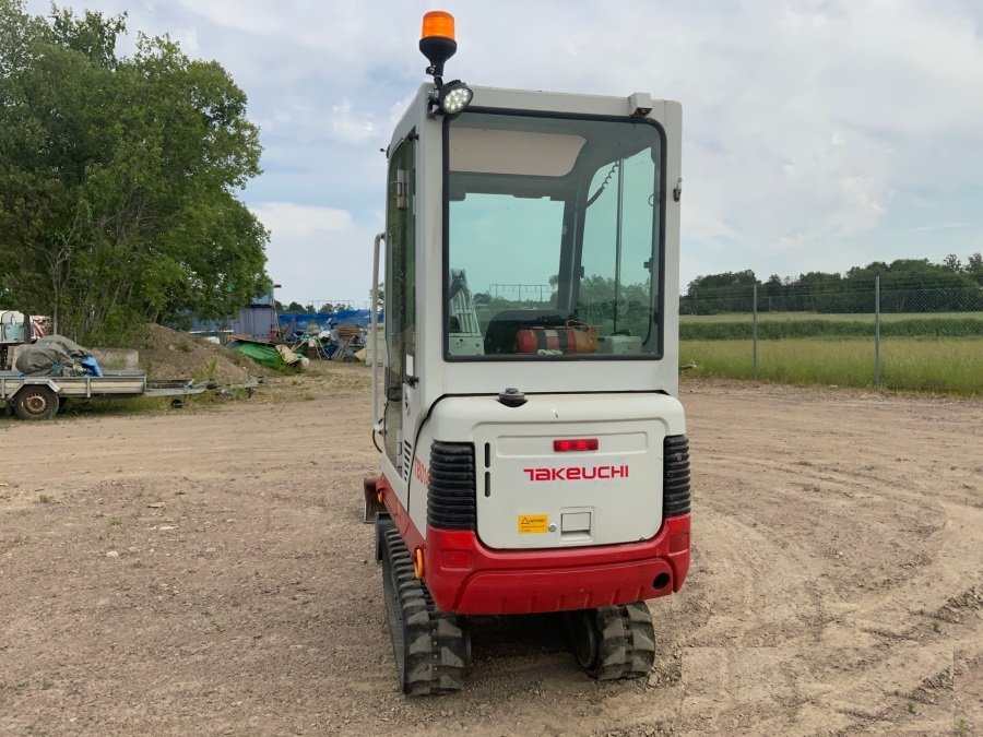 2007 Minibagger Takeuchi TB014 mit Anhänger - 12.000 EUR - Image 5