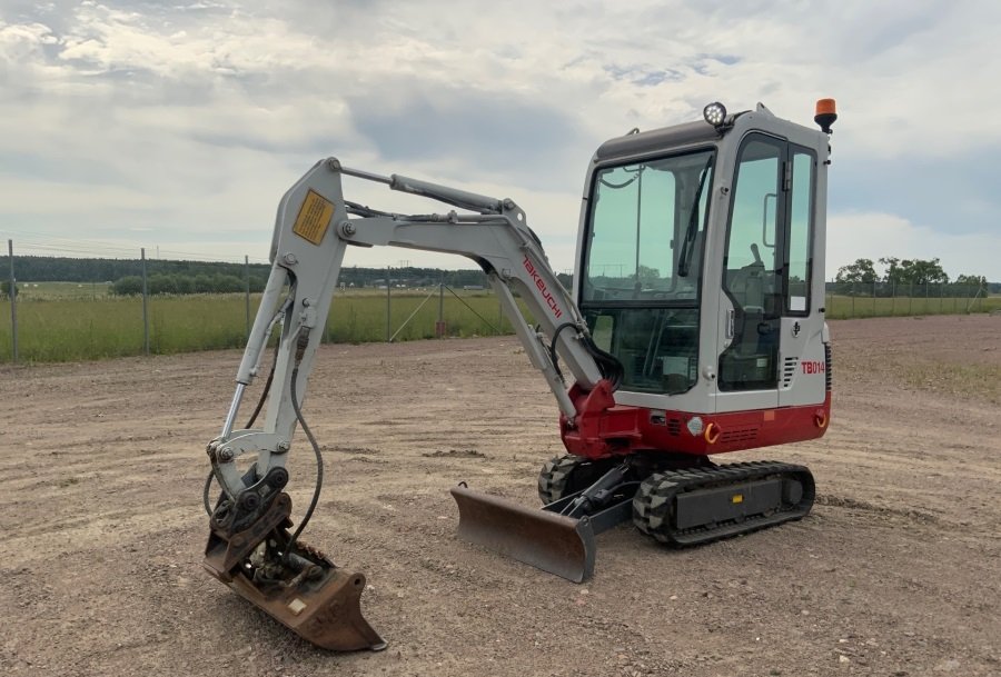 2007 Minibagger Takeuchi TB014 mit Anhänger - 12.000 EUR - Image 7