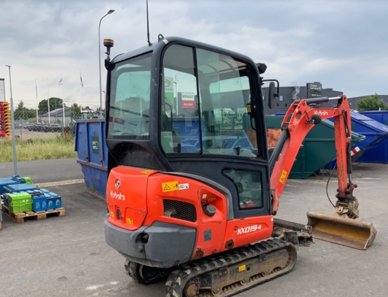 2015 Bagger Kubota KX019-4 mit Werkzeug und Anhänger - 12.000 EUR - Image 7