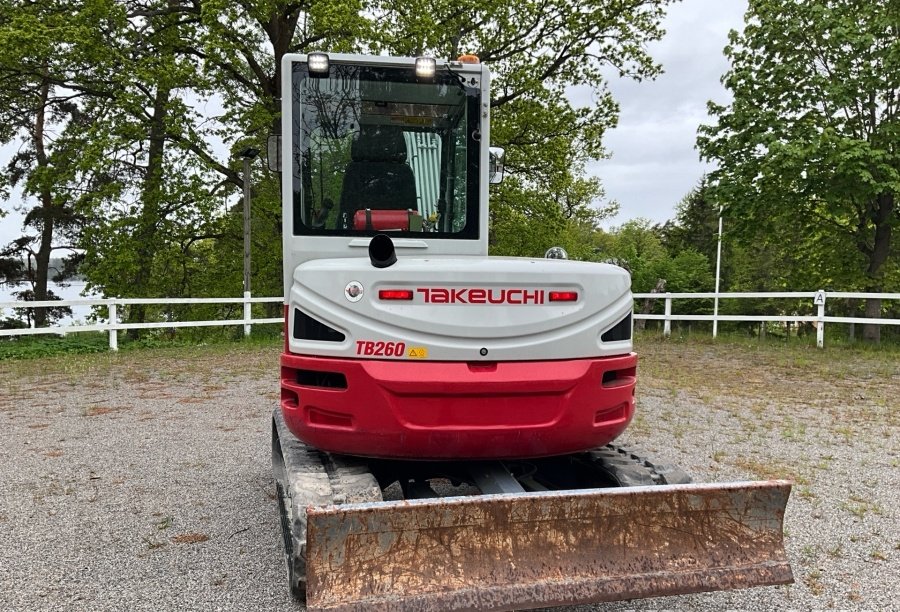 2019 Takeuchi TB260 Bagger mit Rototilt und Anbaugeräten - 20.000 EUR - Image 5