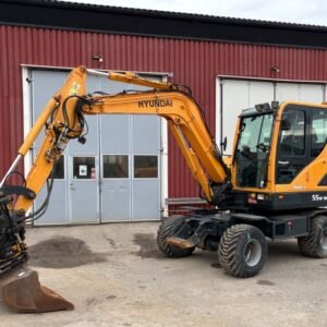 2017 Hyundai Robex 55-9A Radbagger - 21.000 EUR